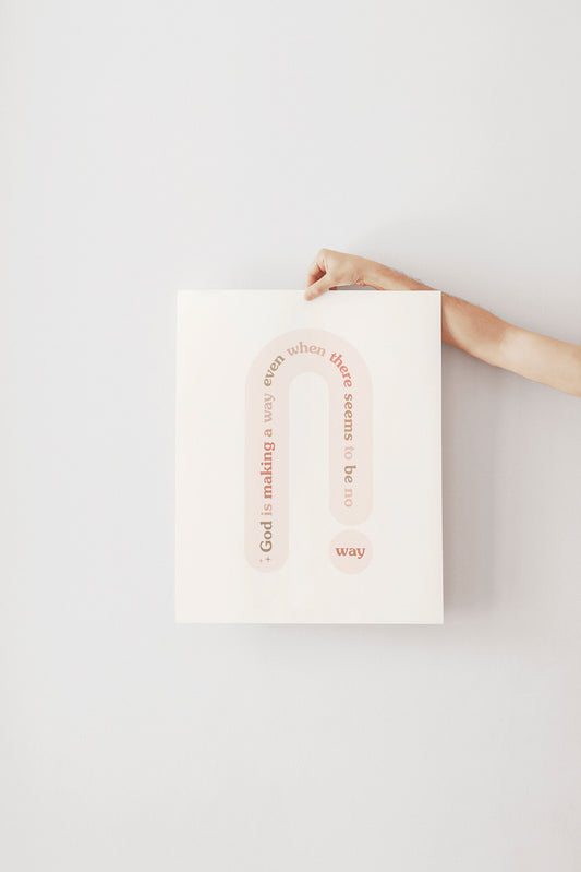 He is Making a Way Instant Download Art | Christian Art, Christian Wall Art, Minimalist Christian Decor, Bible Verse Printable, Instant art