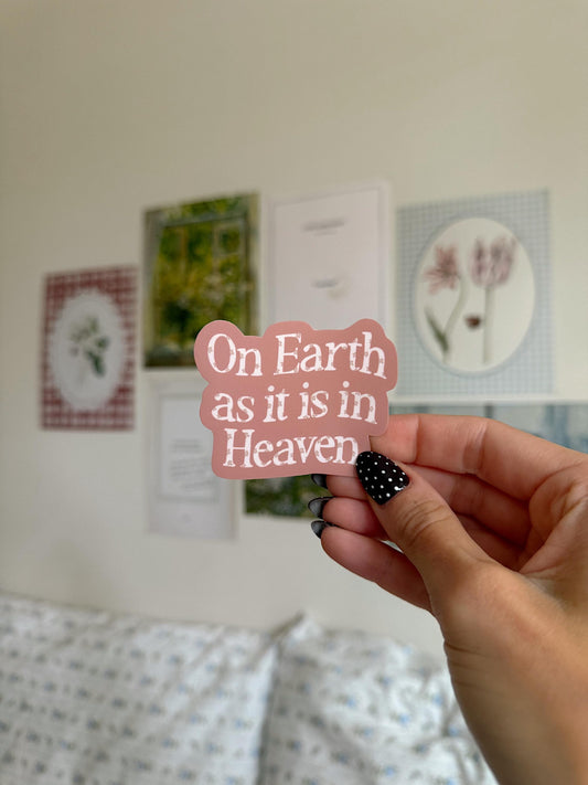 Word of God Christian Sticker | Faith Quote Sticker | Bible Verse Vinyl Sticker | Aesthetic Christian Gift | Spiritual Encouragement