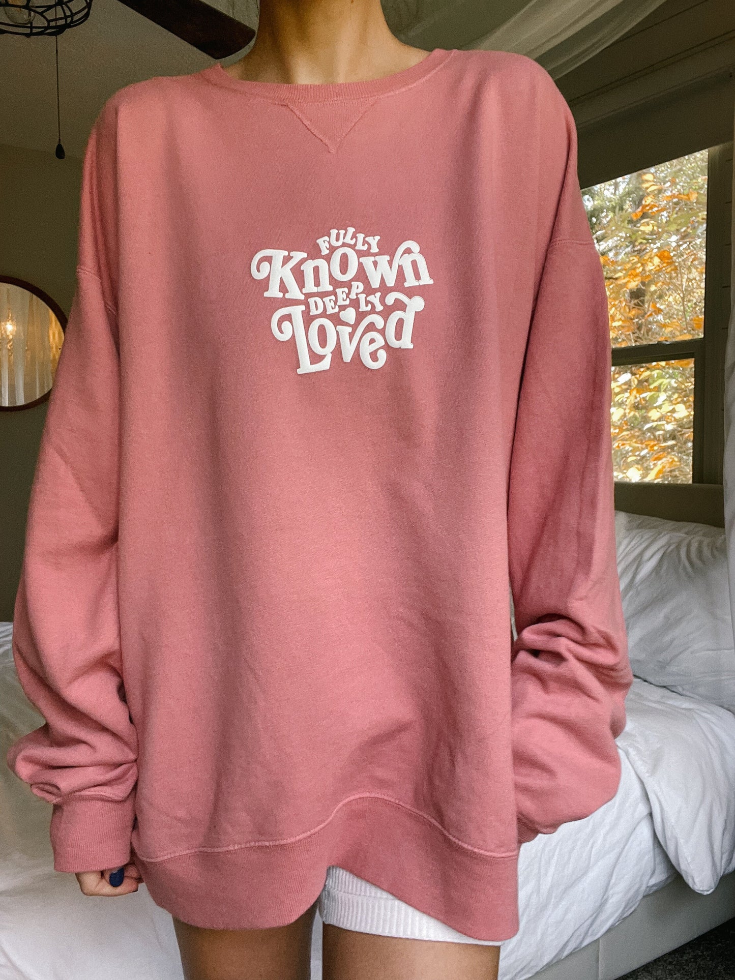 Fully Known Sweatshirt | Christian Sweatshirt, Bible Verse Shirt, Religious Sweatshirt, Trendy Sweatshirt, Jesus Sweatshirt, Faith Crewneck