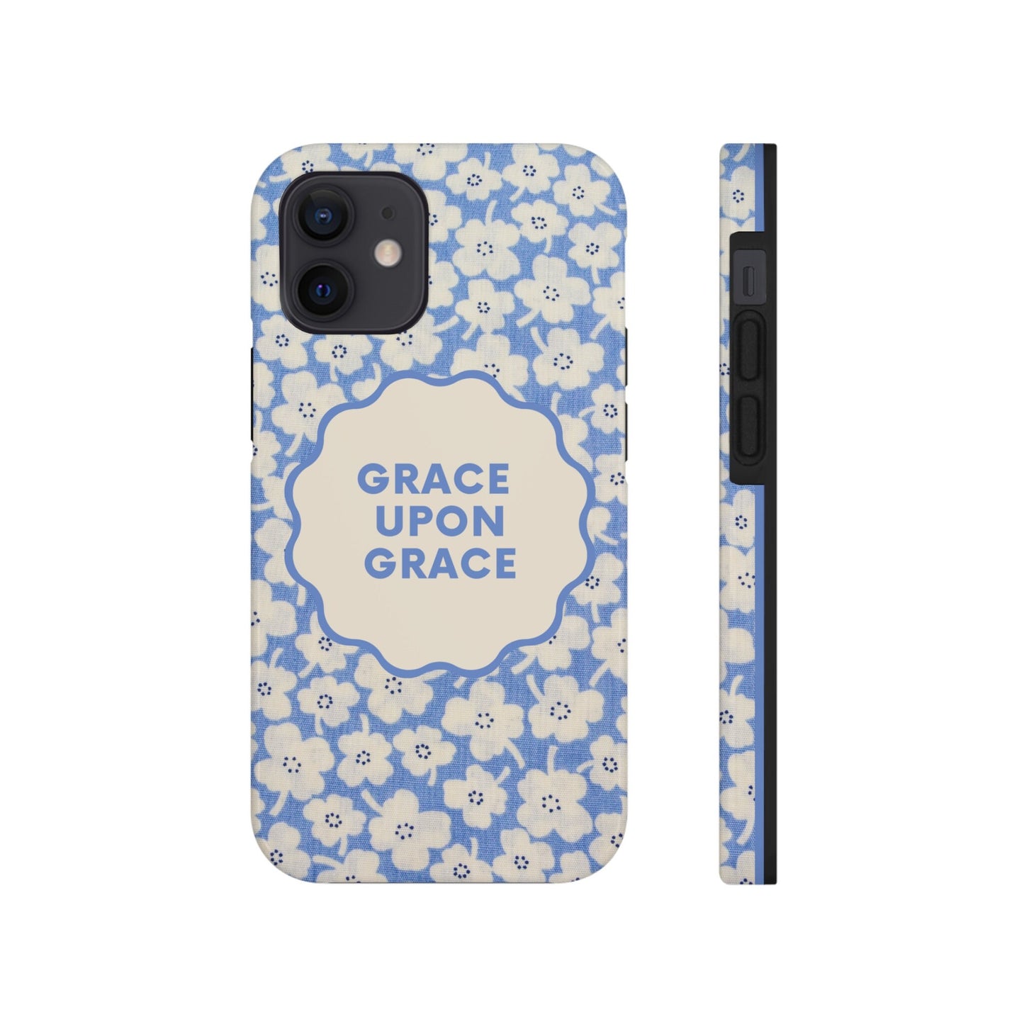 Grace Upon Grace Phone Case | Christian Phone Case, Faith Phone Case, Trendy Phone Case, Phone Accessories, Christian Gifts, Aesthetic Phone