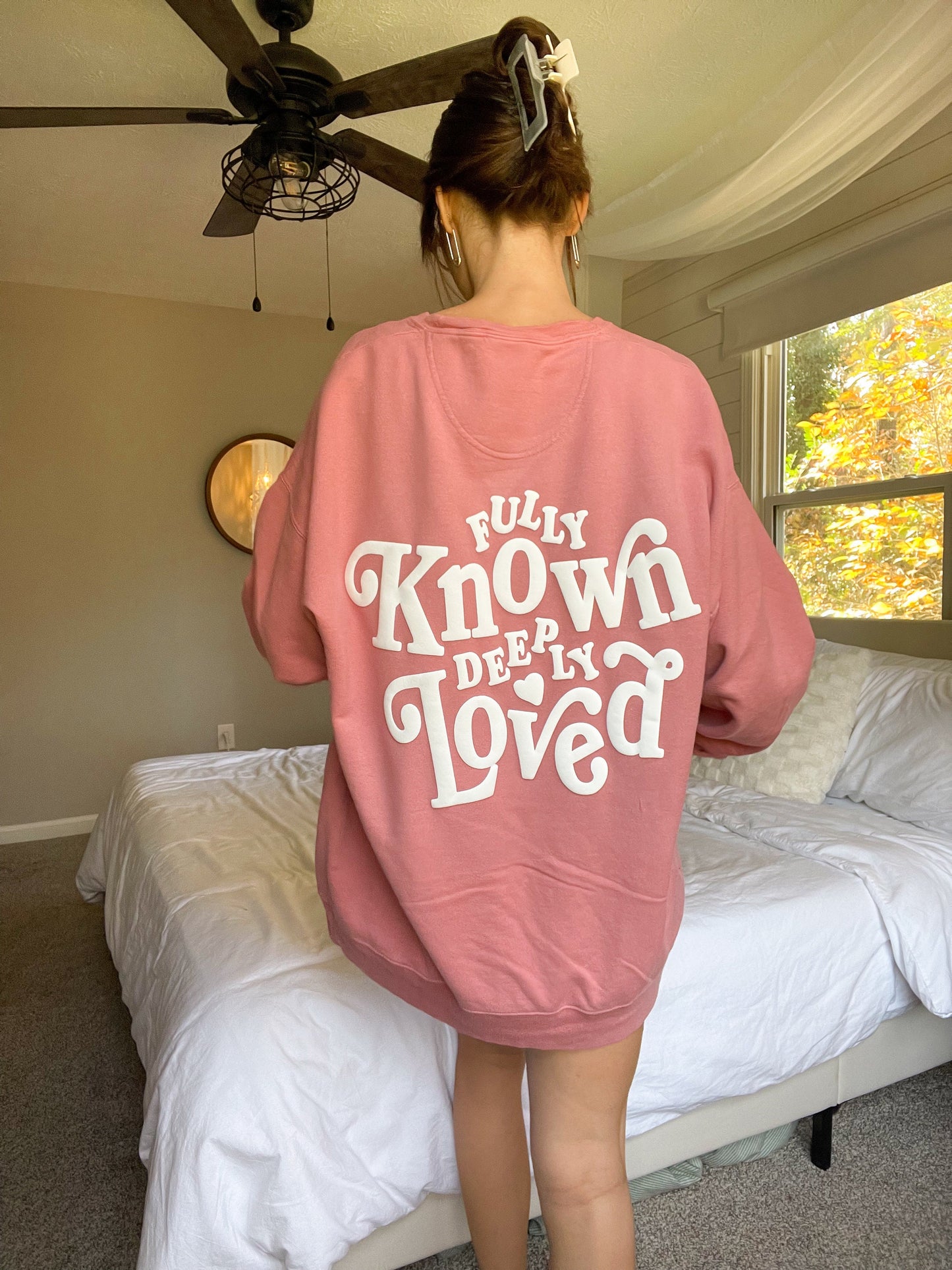 Fully Known Sweatshirt | Christian Sweatshirt, Bible Verse Shirt, Religious Sweatshirt, Trendy Sweatshirt, Jesus Sweatshirt, Faith Crewneck