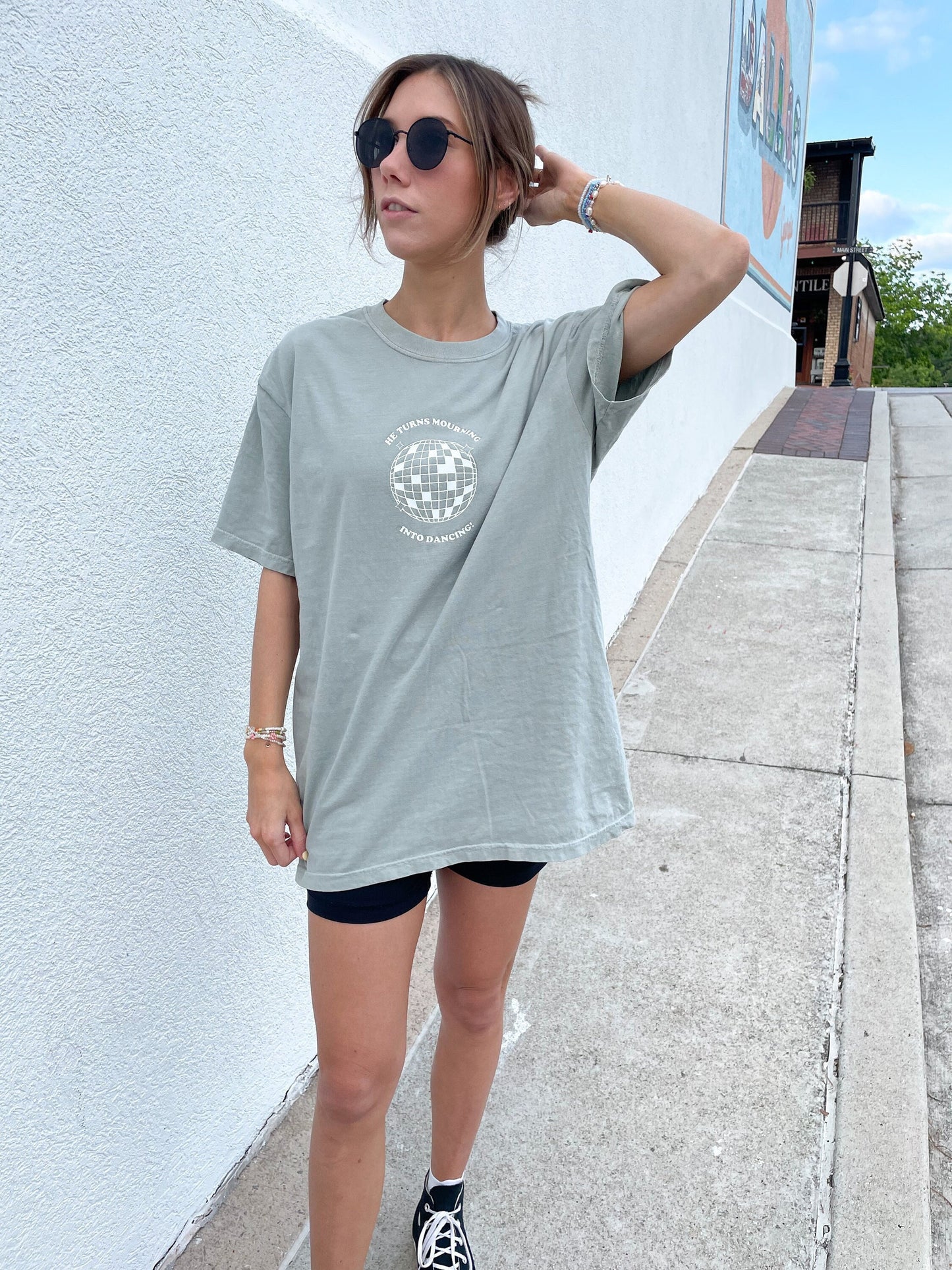 Mourning to Dancing Christian T-Shirt | Bible Verse Tee | Faith Graphic Shirt | Trendy Christian Apparel | Inspirational Gift Idea