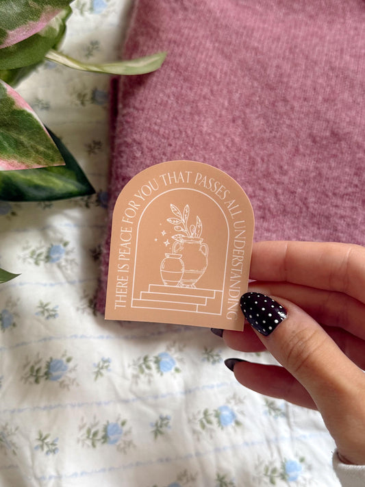 Peace That Passes Understanding Sticker