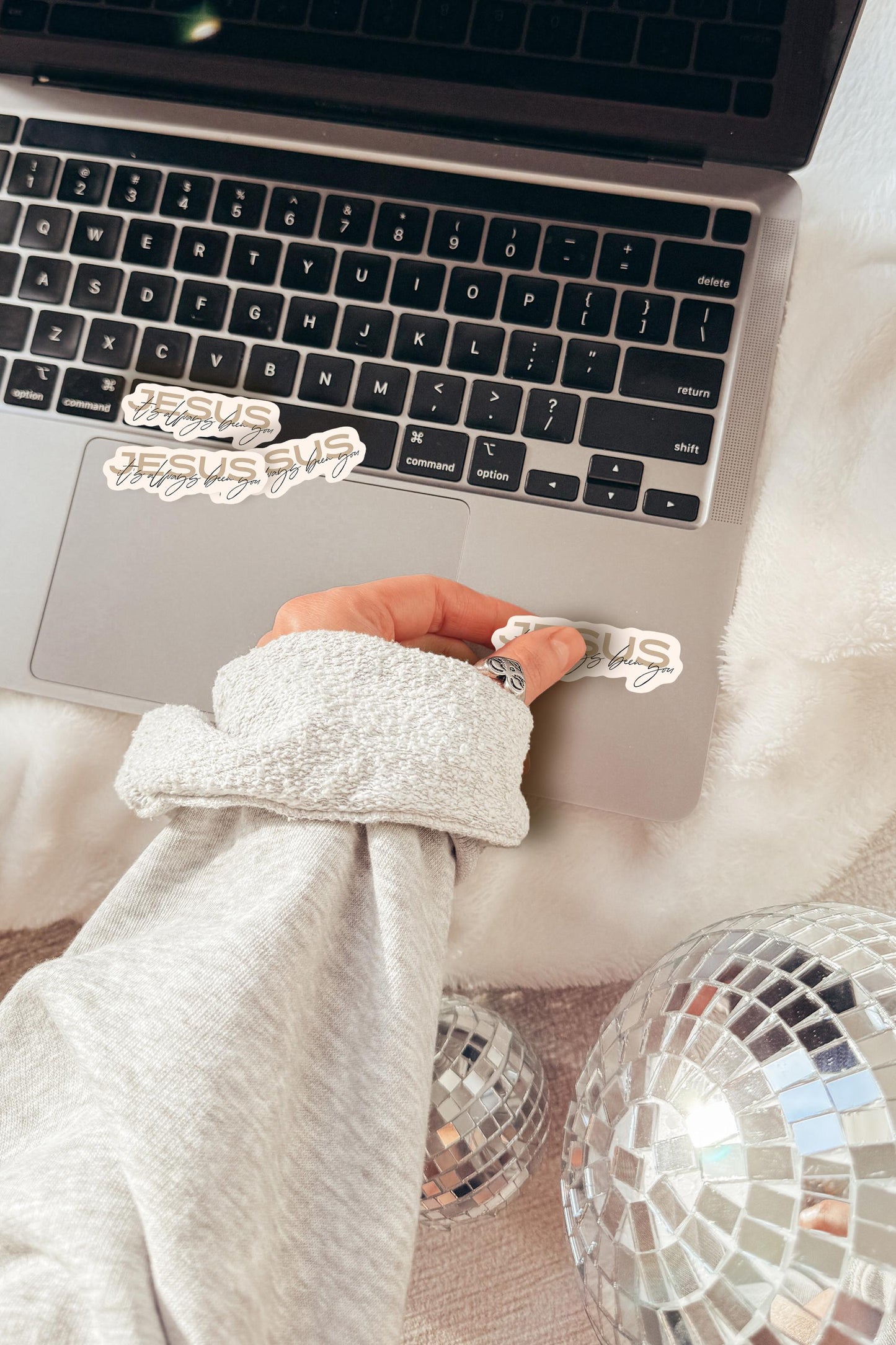 Jesus It’s Always Been You Sticker | Christian Vinyl Faith Sticker Aesthetic Jesus Lover Gift Bible Verse Sticker for Laptop Water Bottle