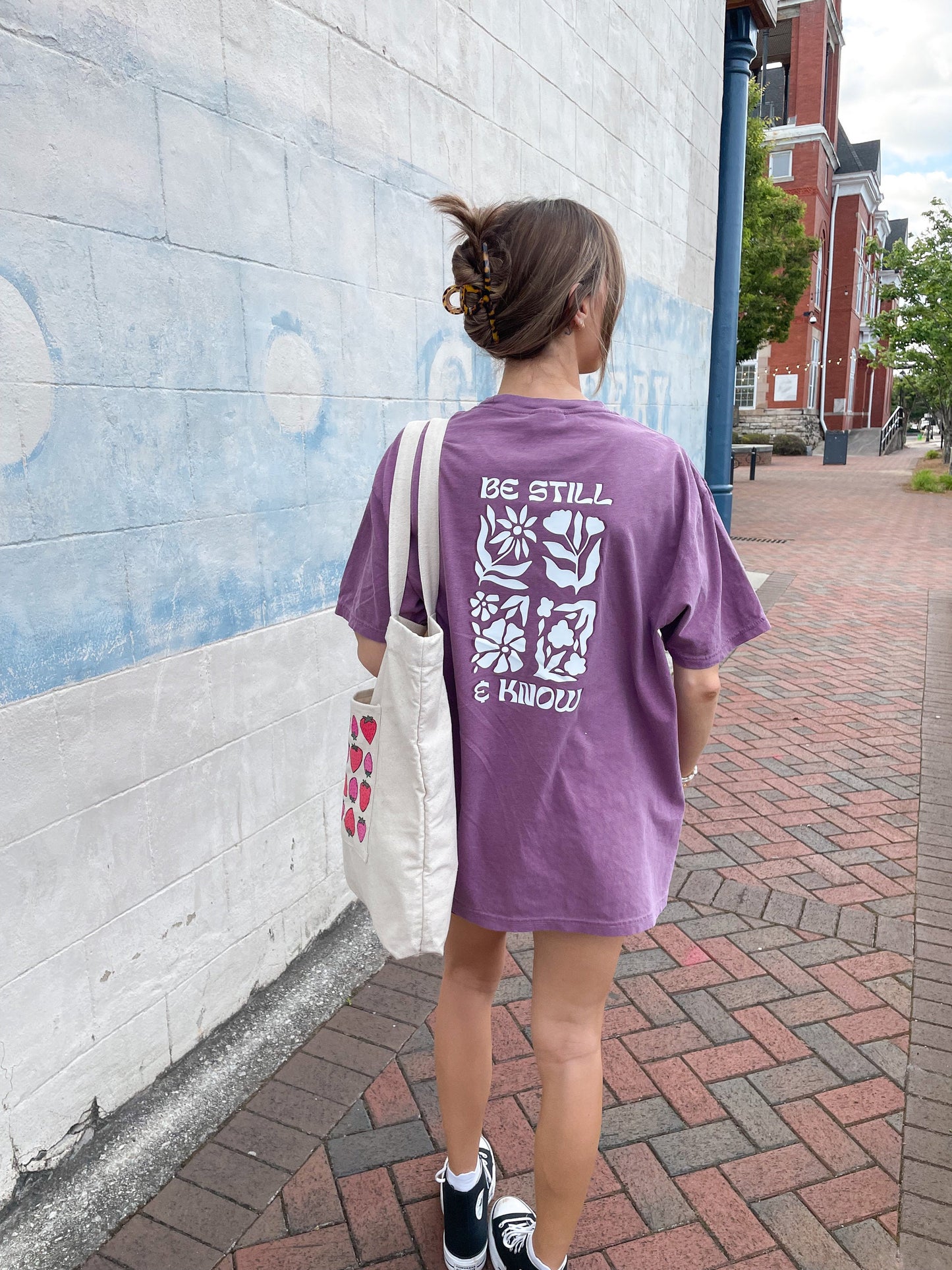 Be Still and Know T-Shirt | Christian Comfort Colors Tee | Bible Verse Shirt | Trendy Faith Shirt | Aesthetic Christian Apparel