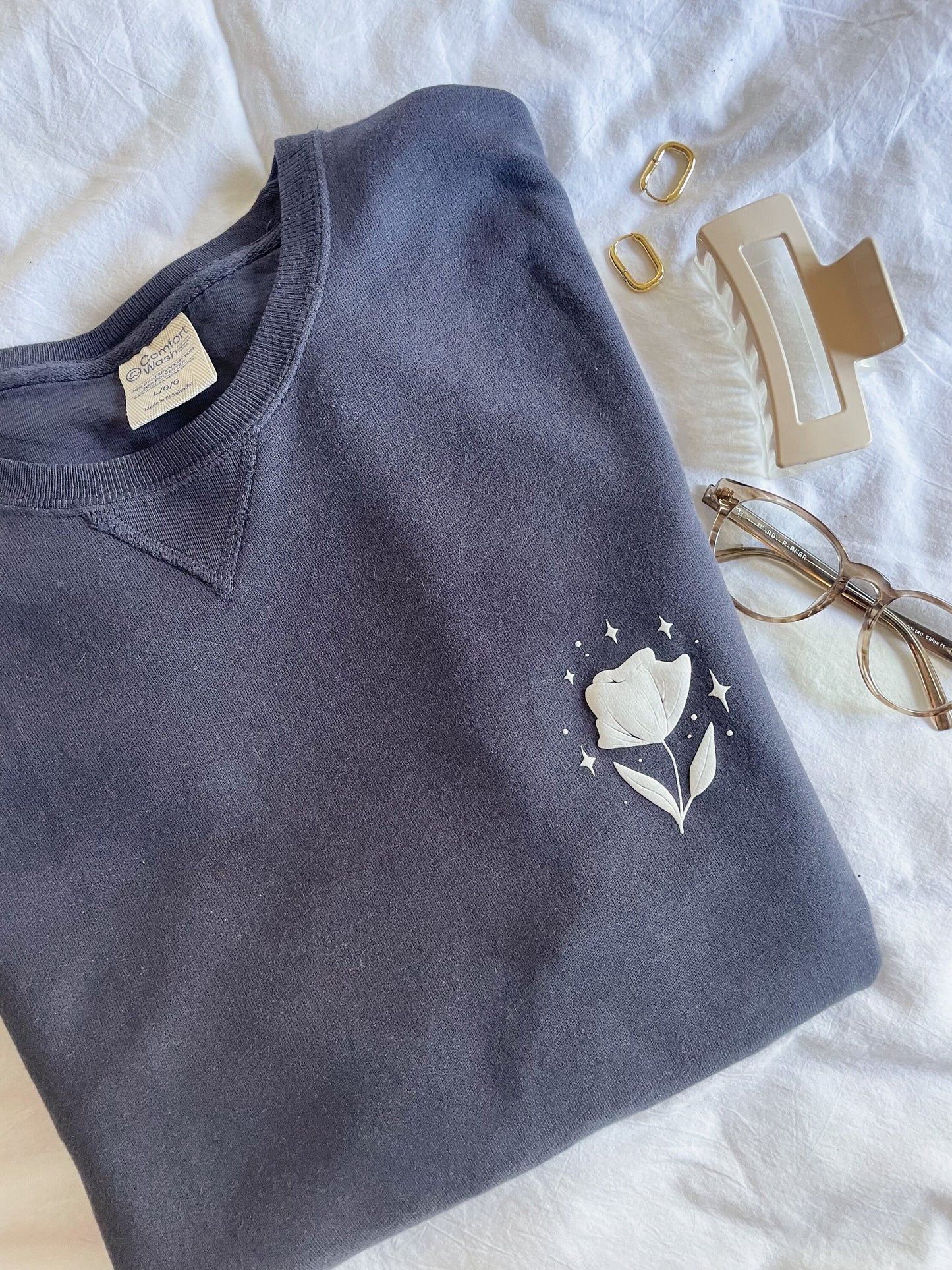 On Earth Sweatshirt | Christian Sweatshirt, Bible Verse Shirt, Religious Sweatshirt, Trendy Sweatshirt, Jesus Sweatshirt, Faith Crew, Gifts