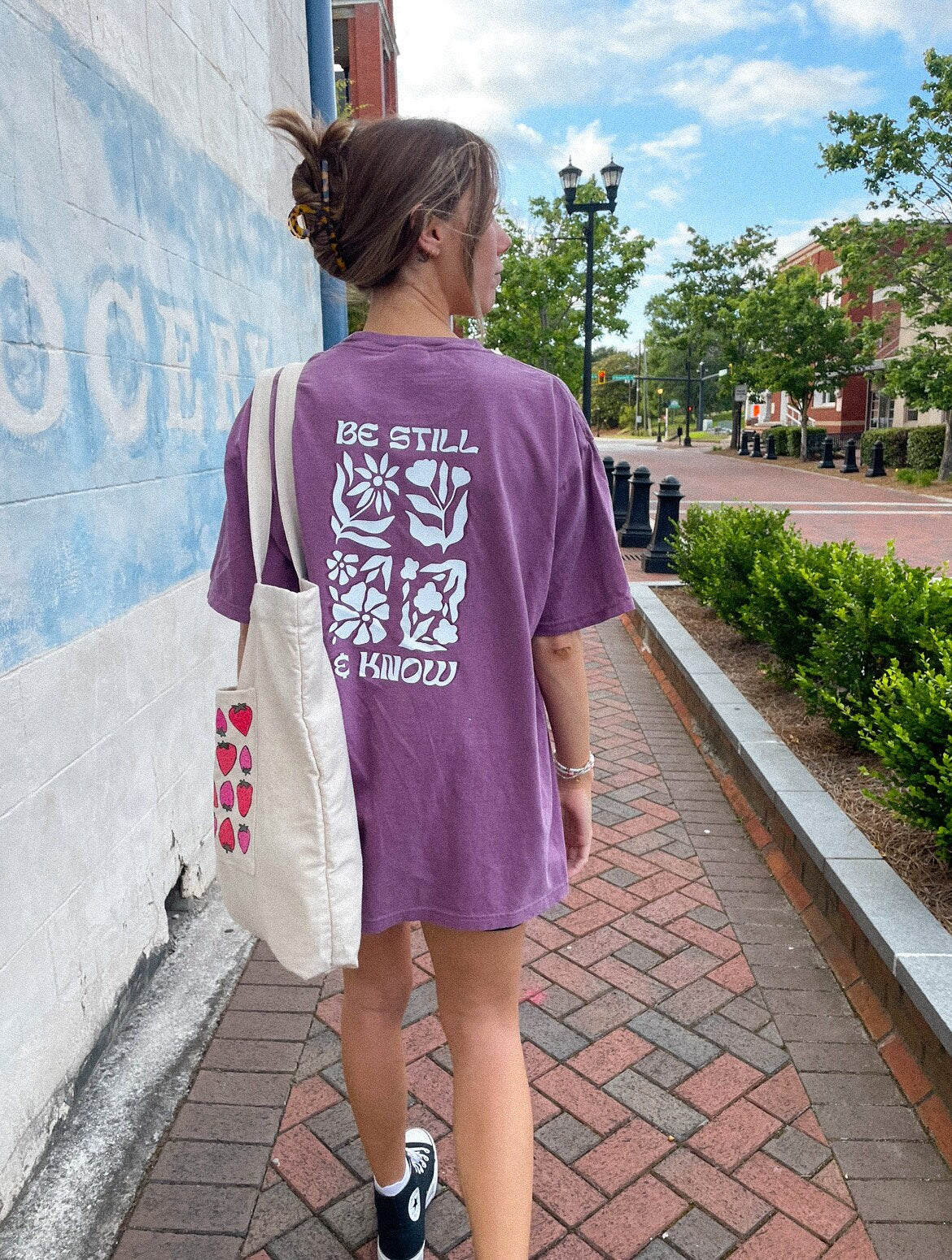 Be Still and Know T-Shirt | Christian Comfort Colors Tee | Bible Verse Shirt | Trendy Faith Shirt | Aesthetic Christian Apparel