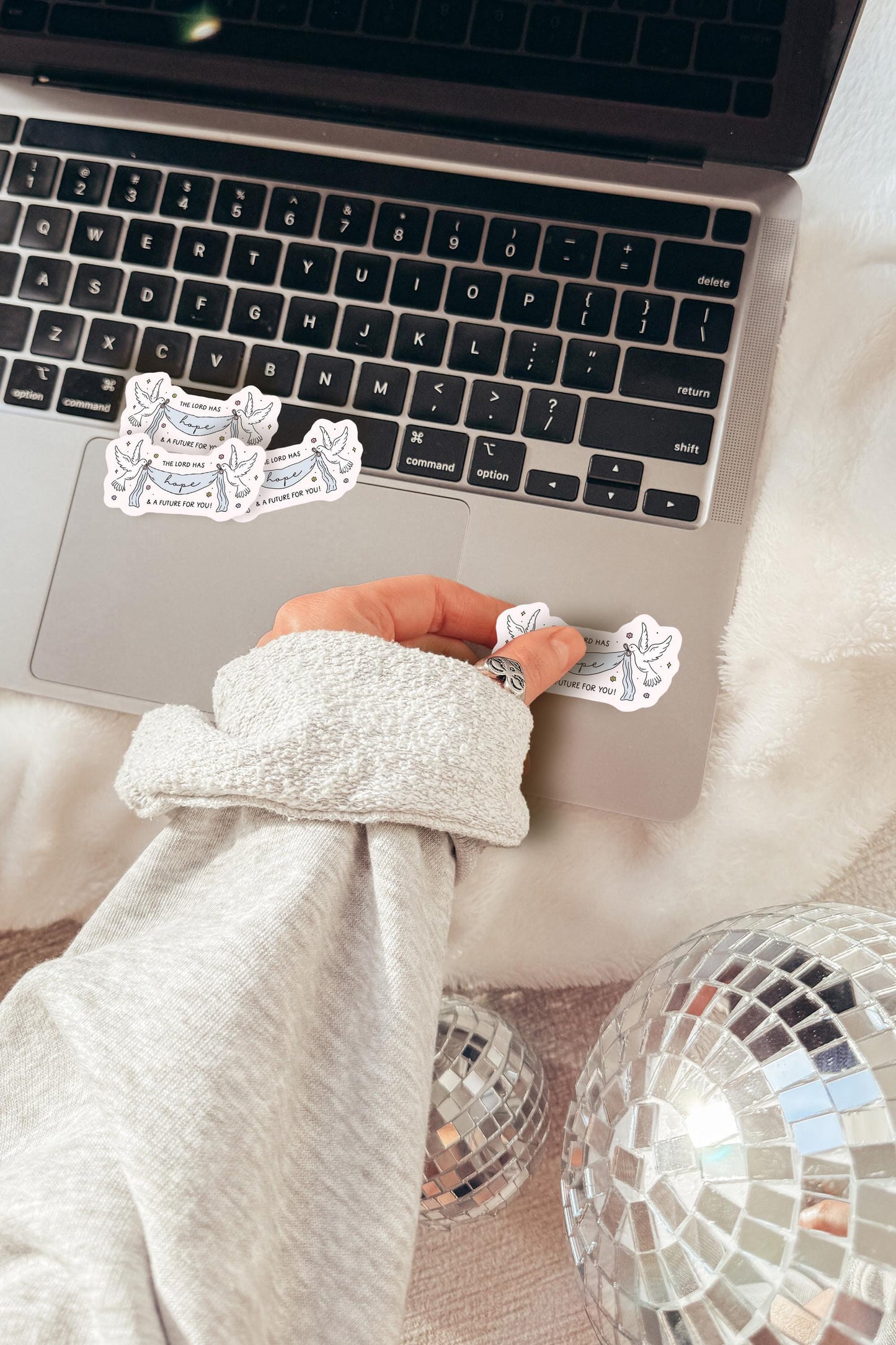 The Lord Has Hope and Future for You Sticker Christian Sticker Bible Verse Sticker Faith Vinyl Decal Jeremiah 29:11 Sticker Encouraging Gift