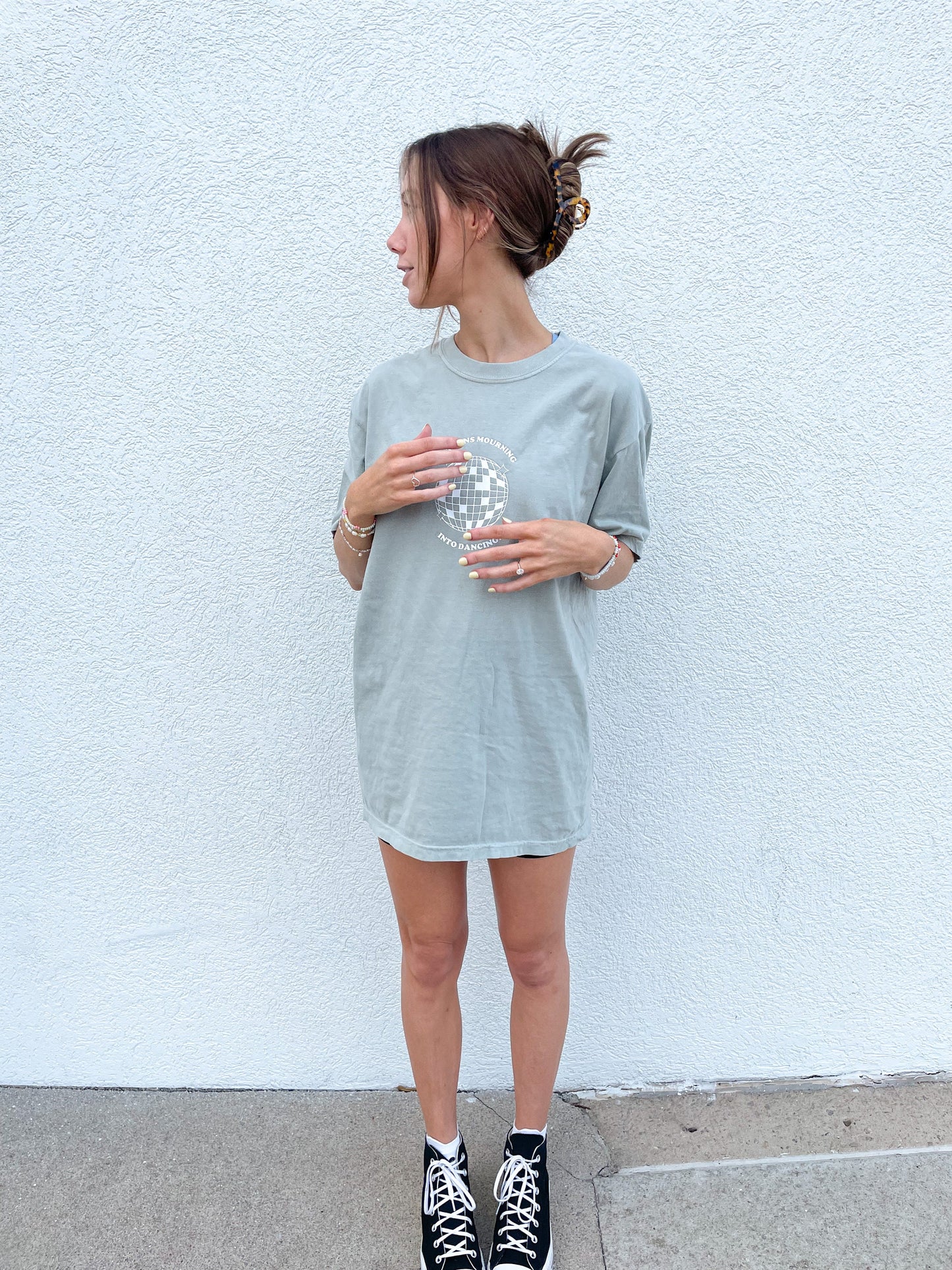 Mourning to Dancing Christian T-Shirt | Bible Verse Tee | Faith Graphic Shirt | Trendy Christian Apparel | Inspirational Gift Idea