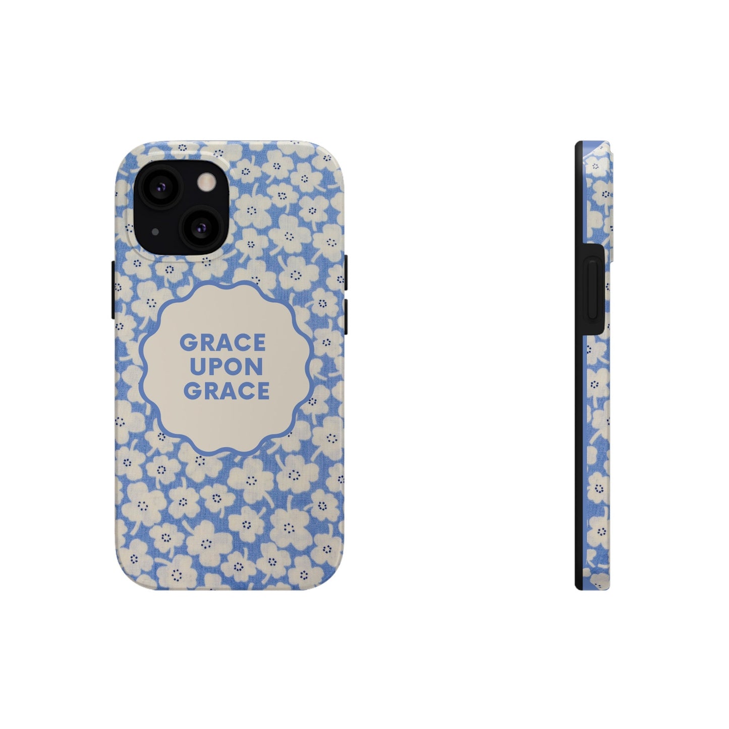 Grace Upon Grace Phone Case | Christian Phone Case, Faith Phone Case, Trendy Phone Case, Phone Accessories, Christian Gifts, Aesthetic Phone