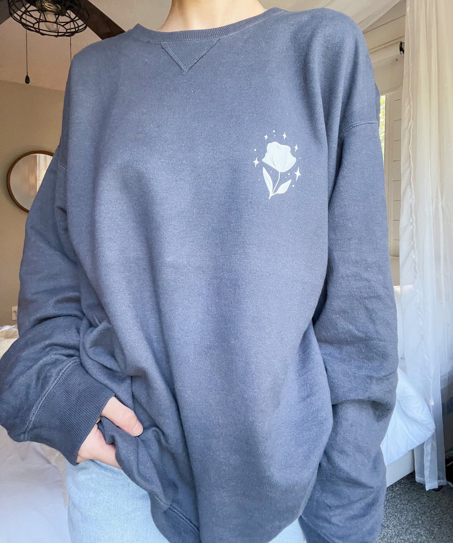 On Earth Sweatshirt | Christian Sweatshirt, Bible Verse Shirt, Religious Sweatshirt, Trendy Sweatshirt, Jesus Sweatshirt, Faith Crew, Gifts