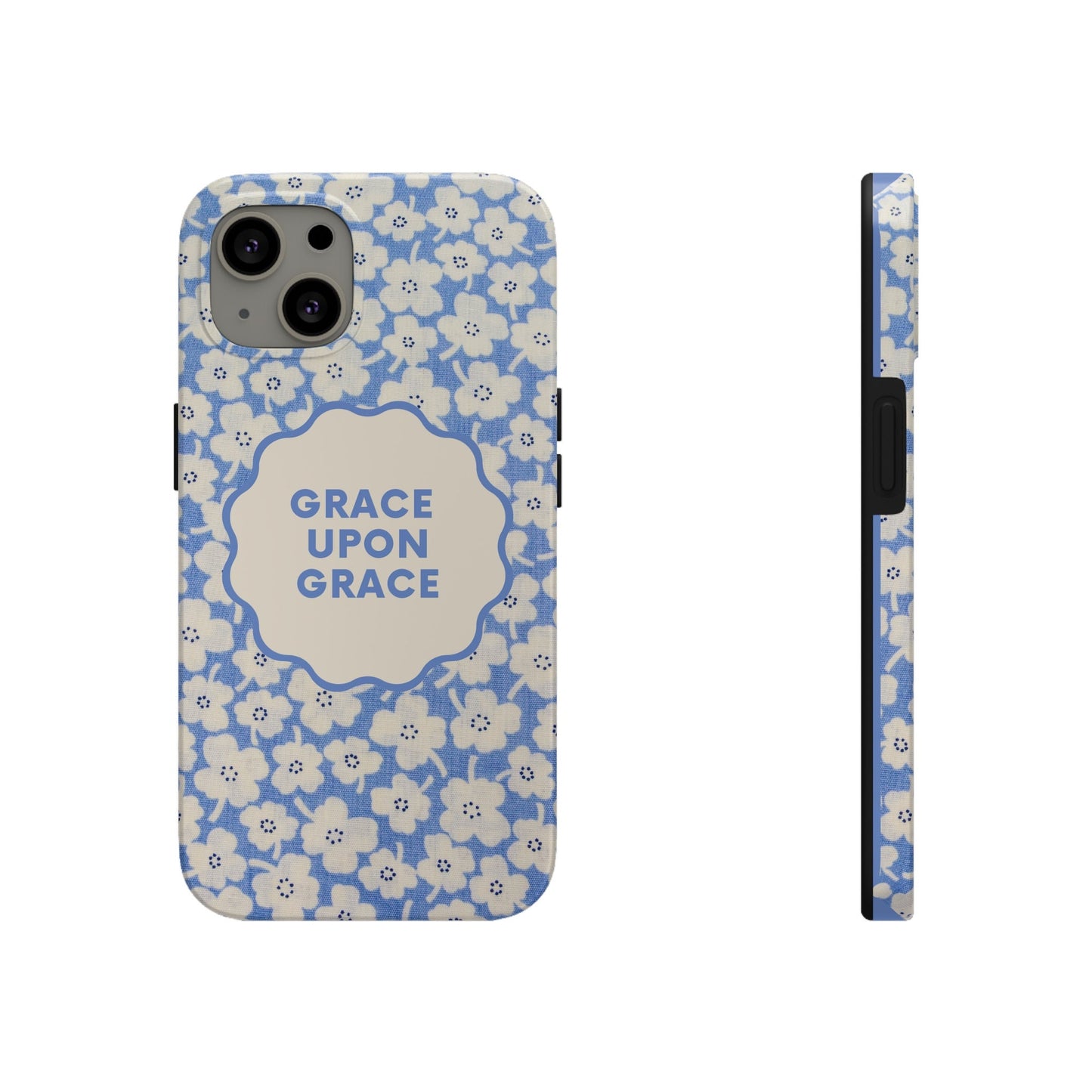 Grace Upon Grace Phone Case | Christian Phone Case, Faith Phone Case, Trendy Phone Case, Phone Accessories, Christian Gifts, Aesthetic Phone